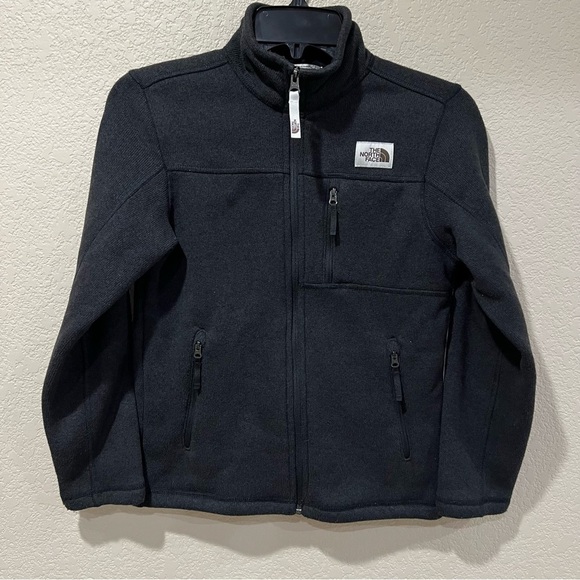 The North Face Boys Gordon Lyons Full Zip Polyester Jacket Sweater Medium 10-12 - Picture 1 of 16